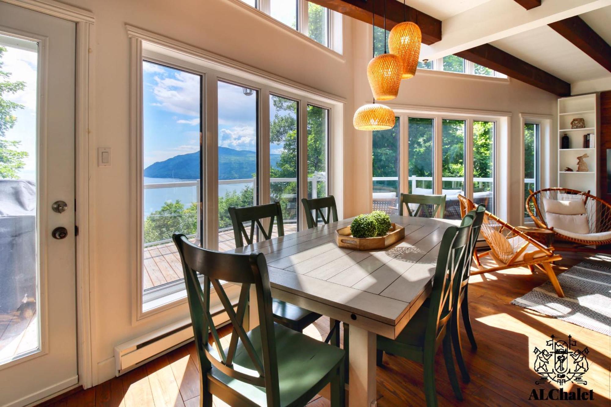 Aelpha-M - Magnifique Vue Sur Le Fleuve Baie-Saint-Paul Exterior foto