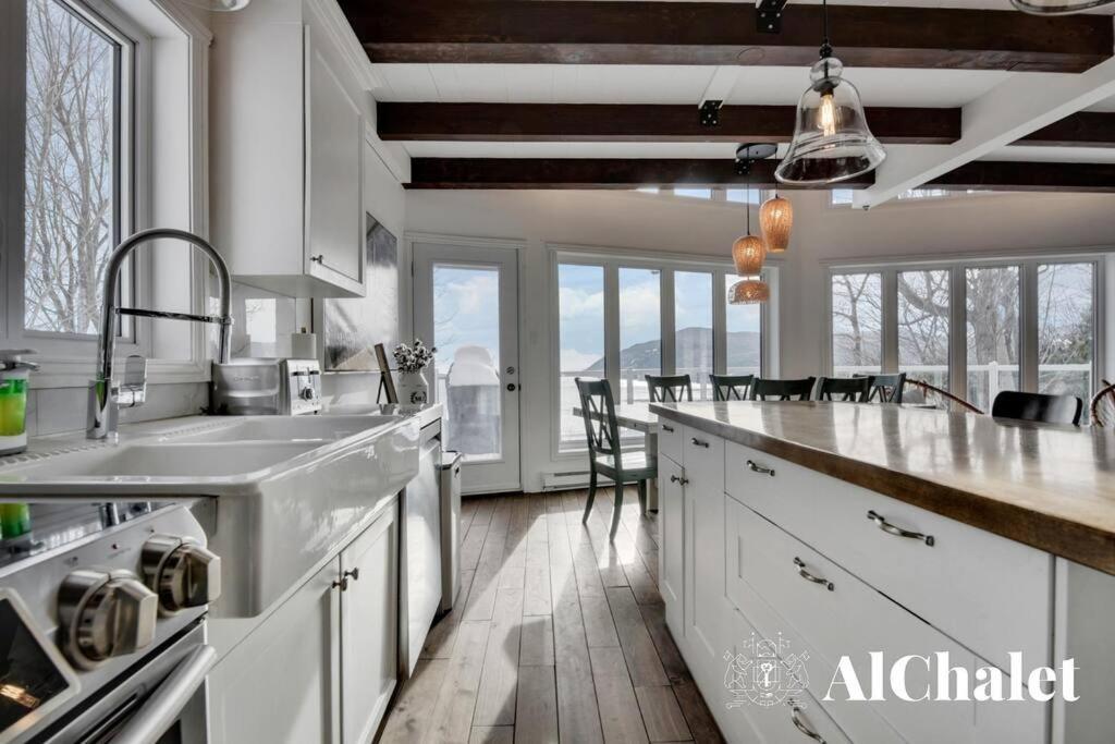 Aelpha-M - Magnifique Vue Sur Le Fleuve Baie-Saint-Paul Exterior foto