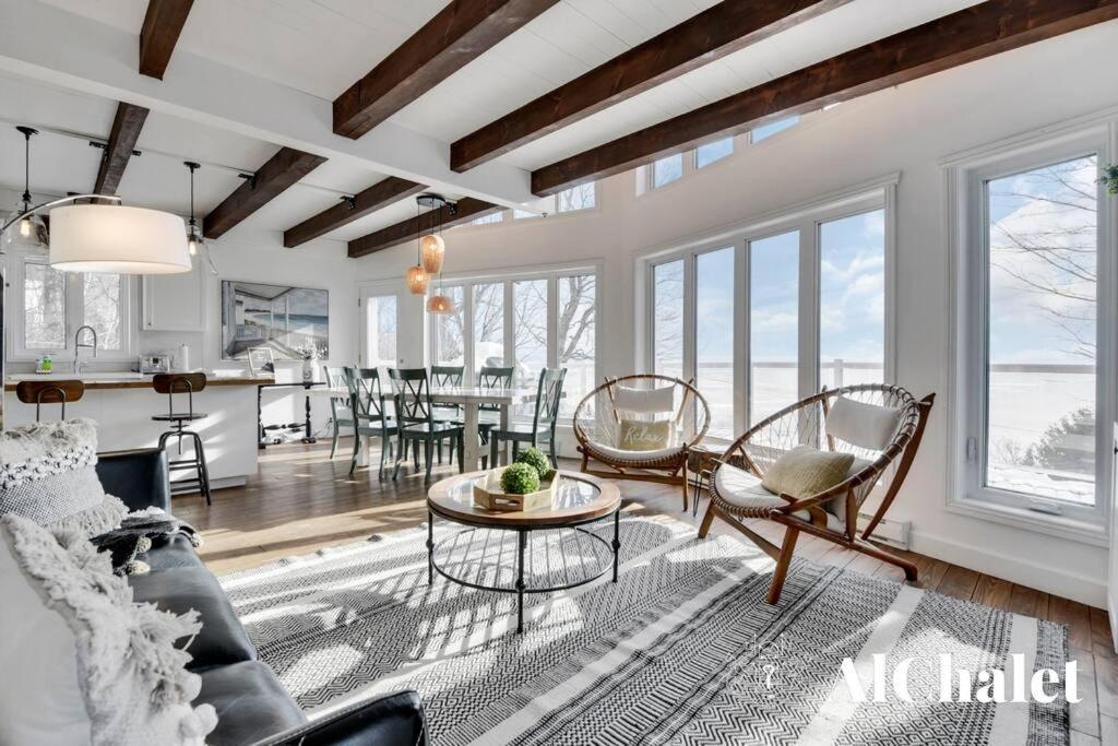 Aelpha-M - Magnifique Vue Sur Le Fleuve Baie-Saint-Paul Exterior foto