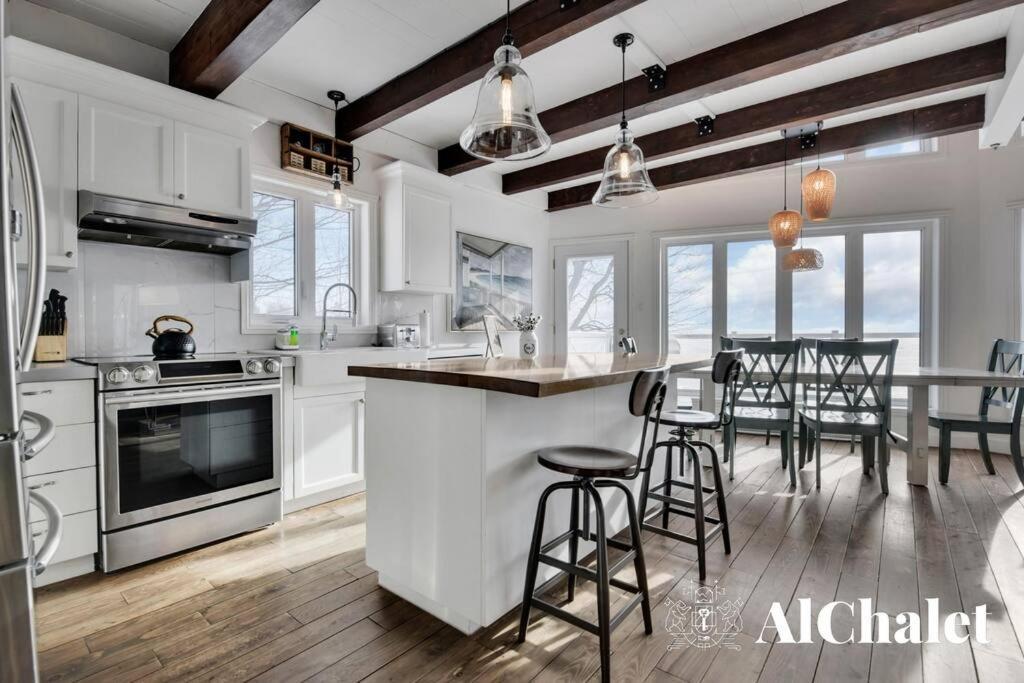 Aelpha-M - Magnifique Vue Sur Le Fleuve Baie-Saint-Paul Exterior foto