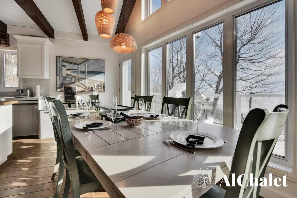 Aelpha-M - Magnifique Vue Sur Le Fleuve Baie-Saint-Paul Exterior foto