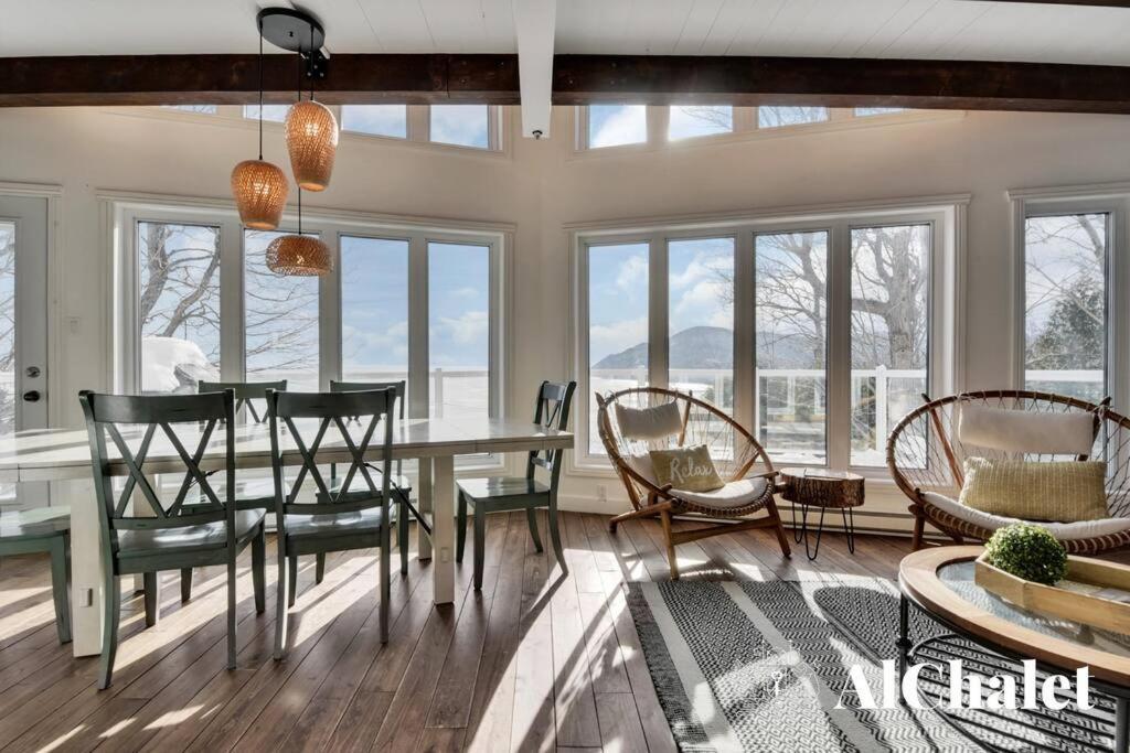 Aelpha-M - Magnifique Vue Sur Le Fleuve Baie-Saint-Paul Exterior foto